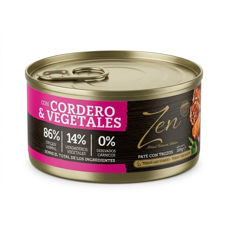 ZEN PATÉ 185G CORDERO VEGETALES imagen 1