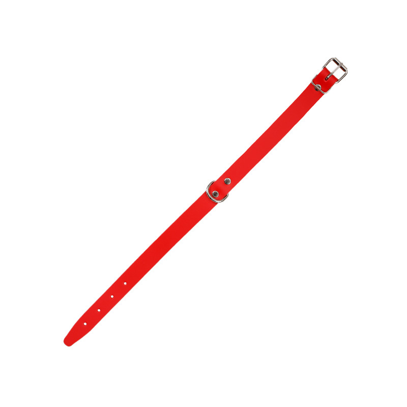 COLLAR CUERO AMAZ 40 ROJO imagen 1