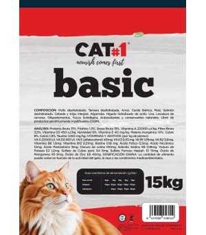 CAT ONE BASIC 15KG imagen 1