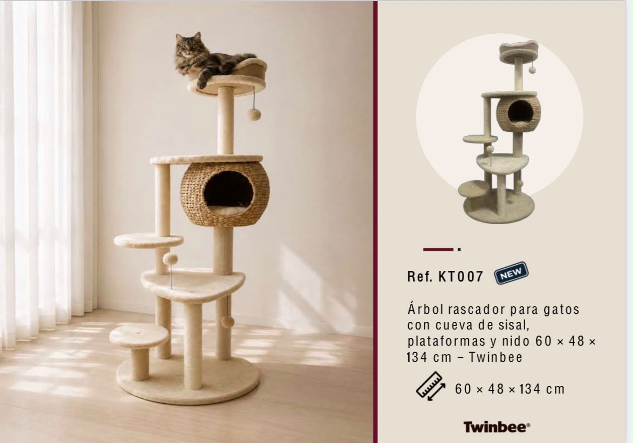 RASCADOR CUEVA NIDO 60X48X134 imagen 1
