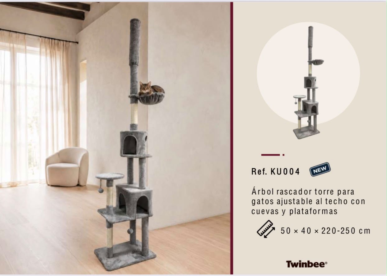 RASCADOR TORRE AJUSTABLE 220/250 imagen 1