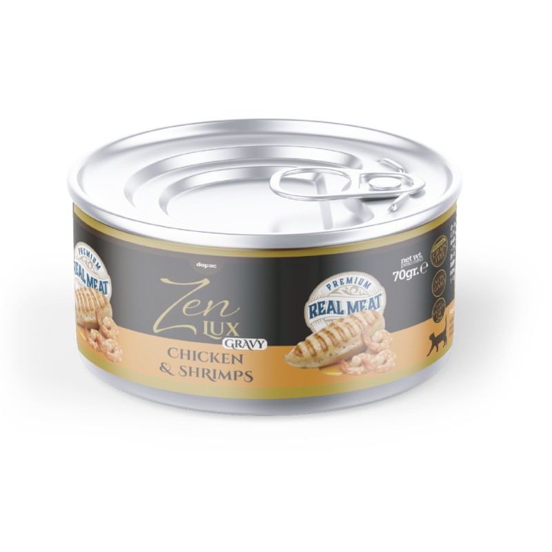 ZEN LUX SALSA POLLO GAMBAS 70GR imagen 1