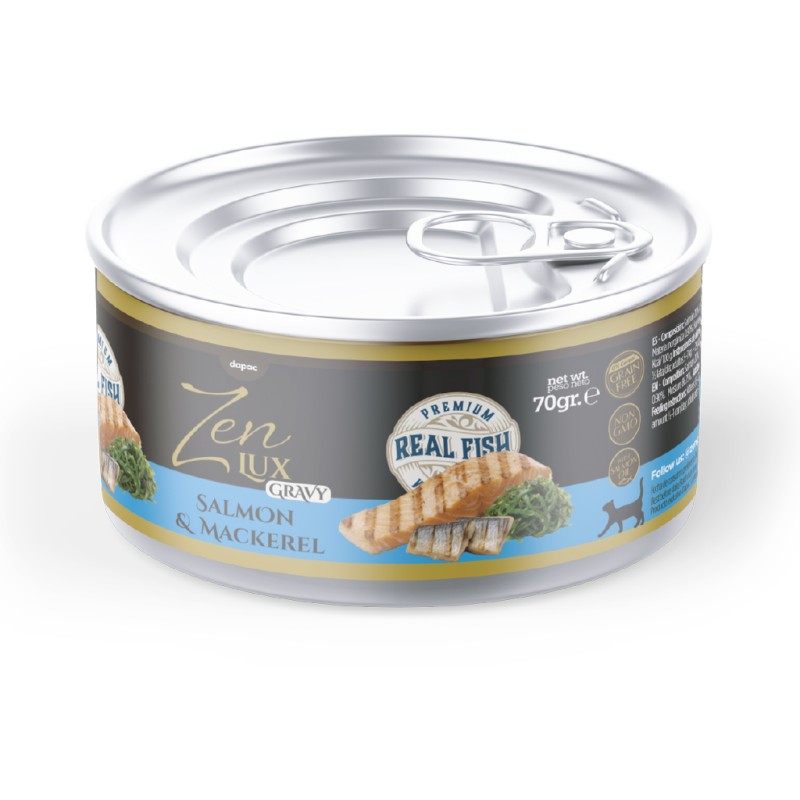 ZEN LUX SALSA SALMÓN CABALLA 70GR imagen 1