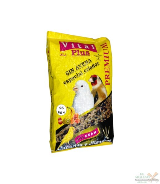 MIXTURA CANARIOS SIN AVENA PILESAN 25KG imagen 1