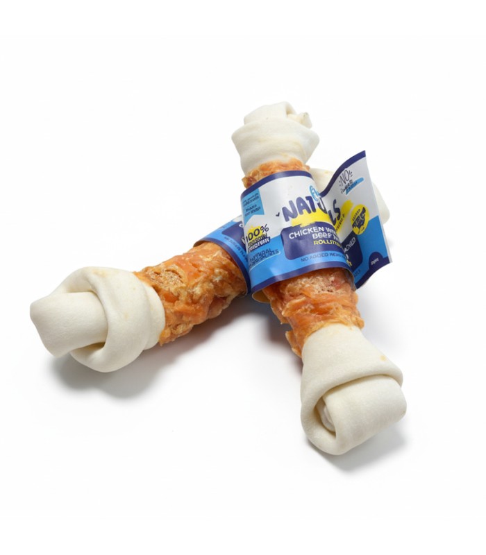 FRESH NATURAL HUESO NUDO 25CM POLLO 1.4KG imagen 1