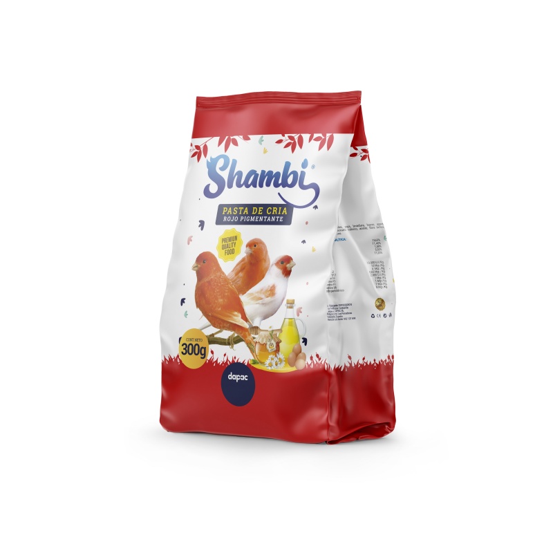 PASTA CRÍA ROJA SHAMBI 300GR imagen 1