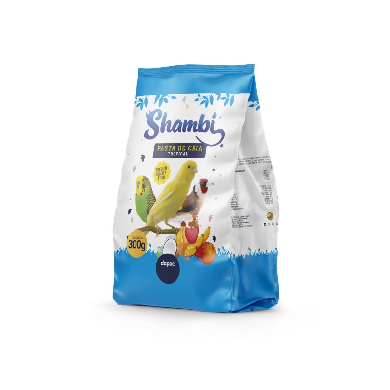 PASTA CRÍA TROPICAL SHAMBI 300GR imagen 1