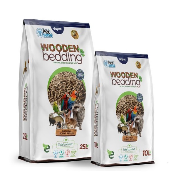 VIRUTA GRANULADA WOODEN BEDDING 10L imagen 2