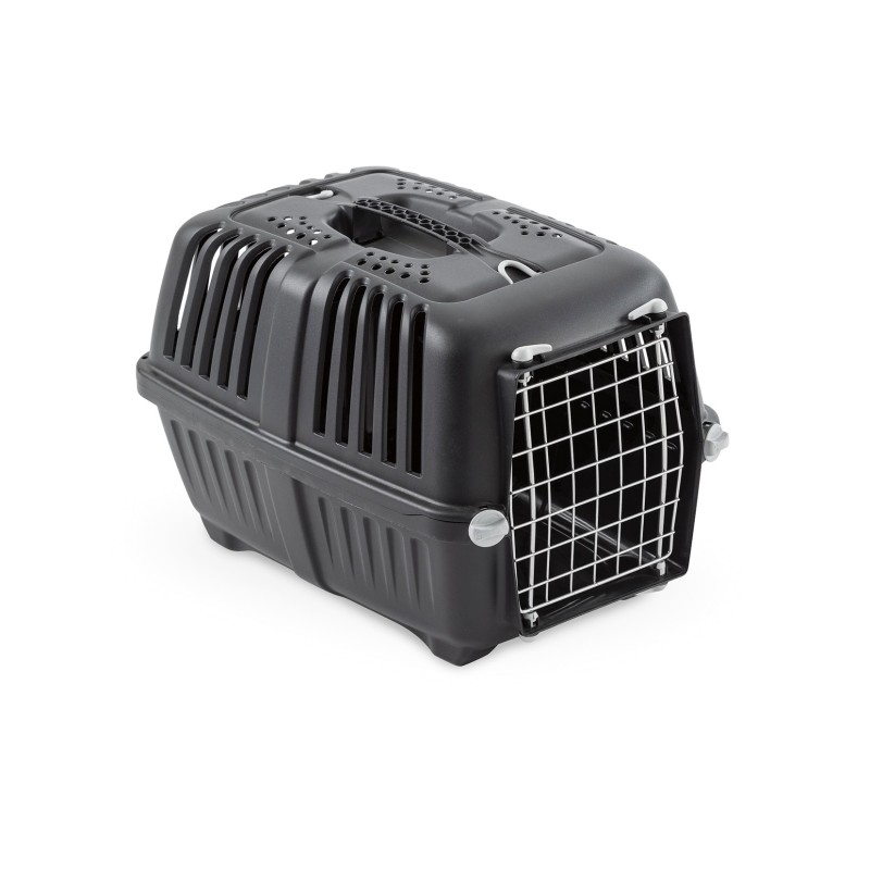 TRANSPORTÍN PRATIKO RECICLADO NEGRO 48x31.5x33 imagen 2