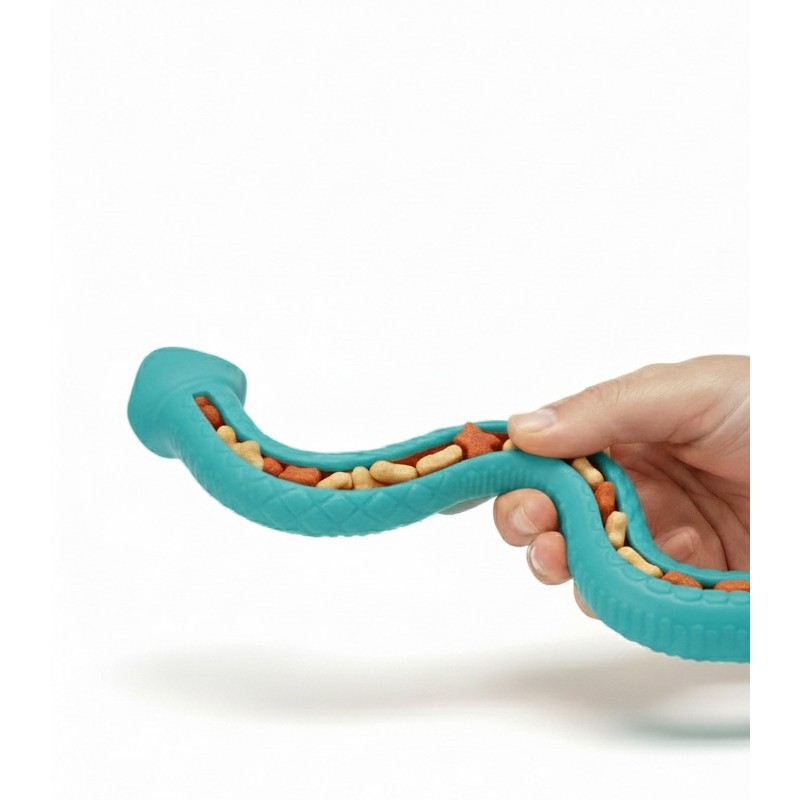 DM SERPIENTE DISPENSADOR 59CM AZUL imagen 3