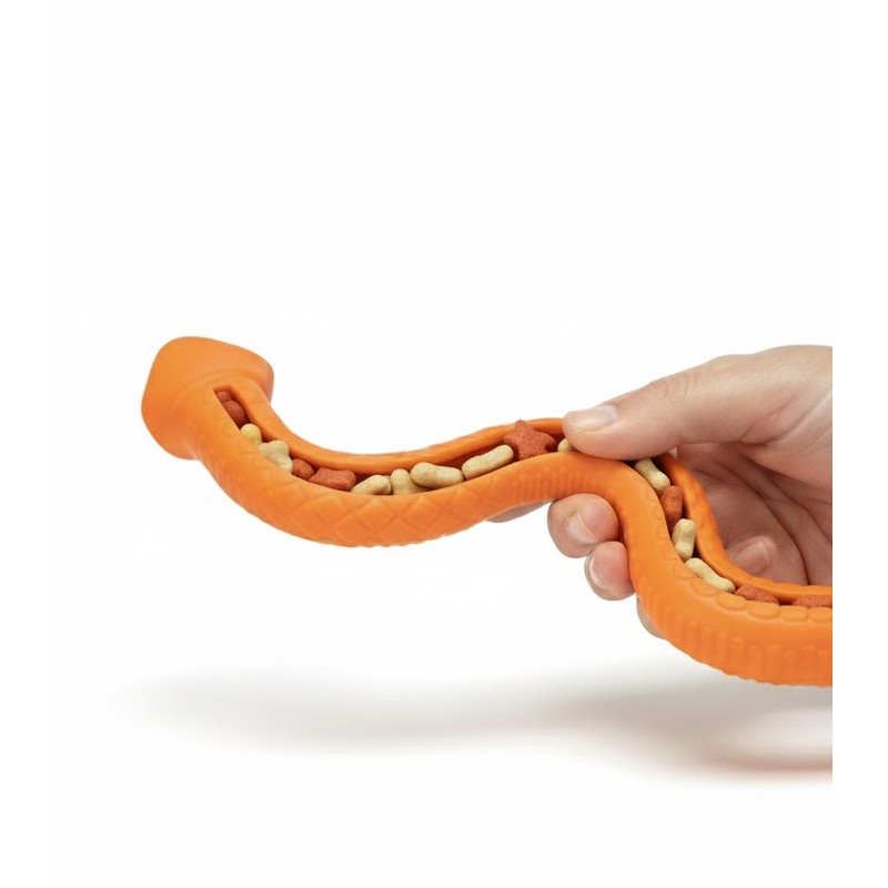 DM SERPIENTE DISPENSADOR 59CM NARANJA imagen 3