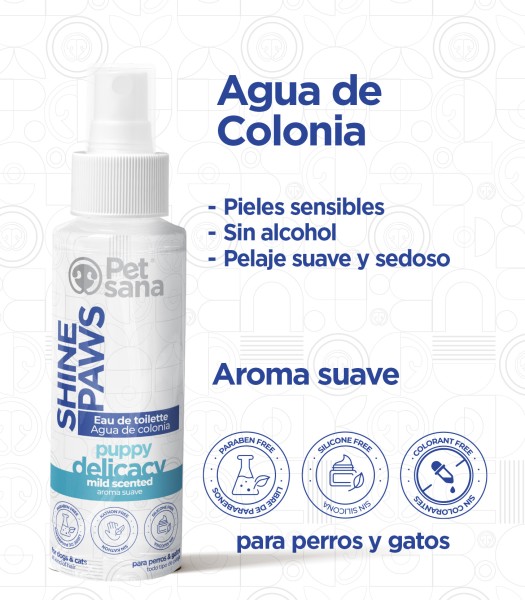 SHINE PAWS COLONIA PUPPY 100ML imagen 2
