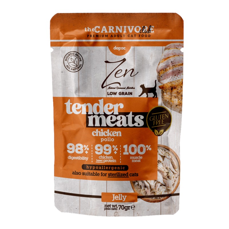 ZEN TENDER LOW GRAIN POLLO 70GR imagen 1