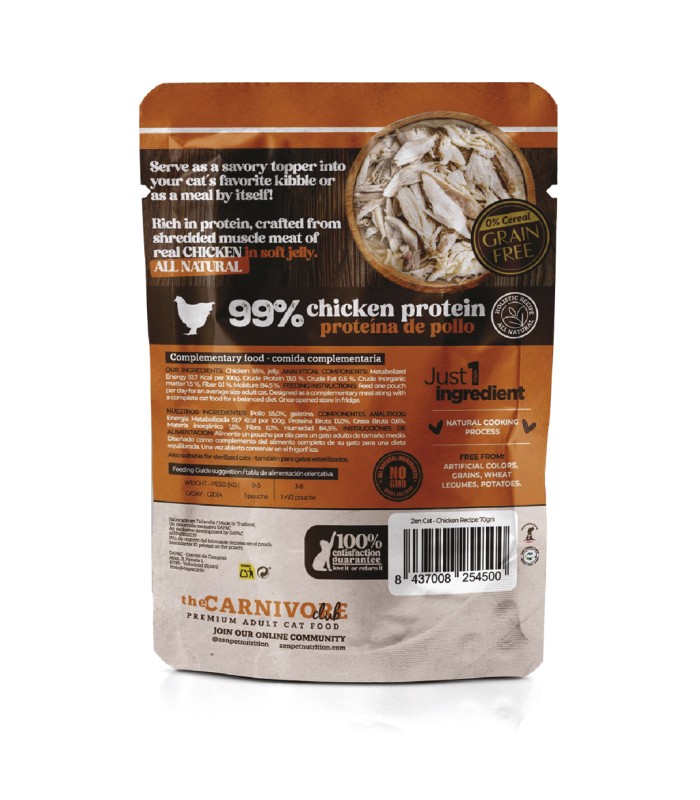 POUCHES TENDER ZEN POLLO imagen 2