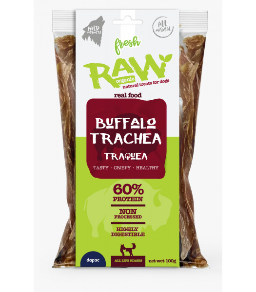 FRESH RAW TRÁQUEA BÚFALO 100GR imagen 2